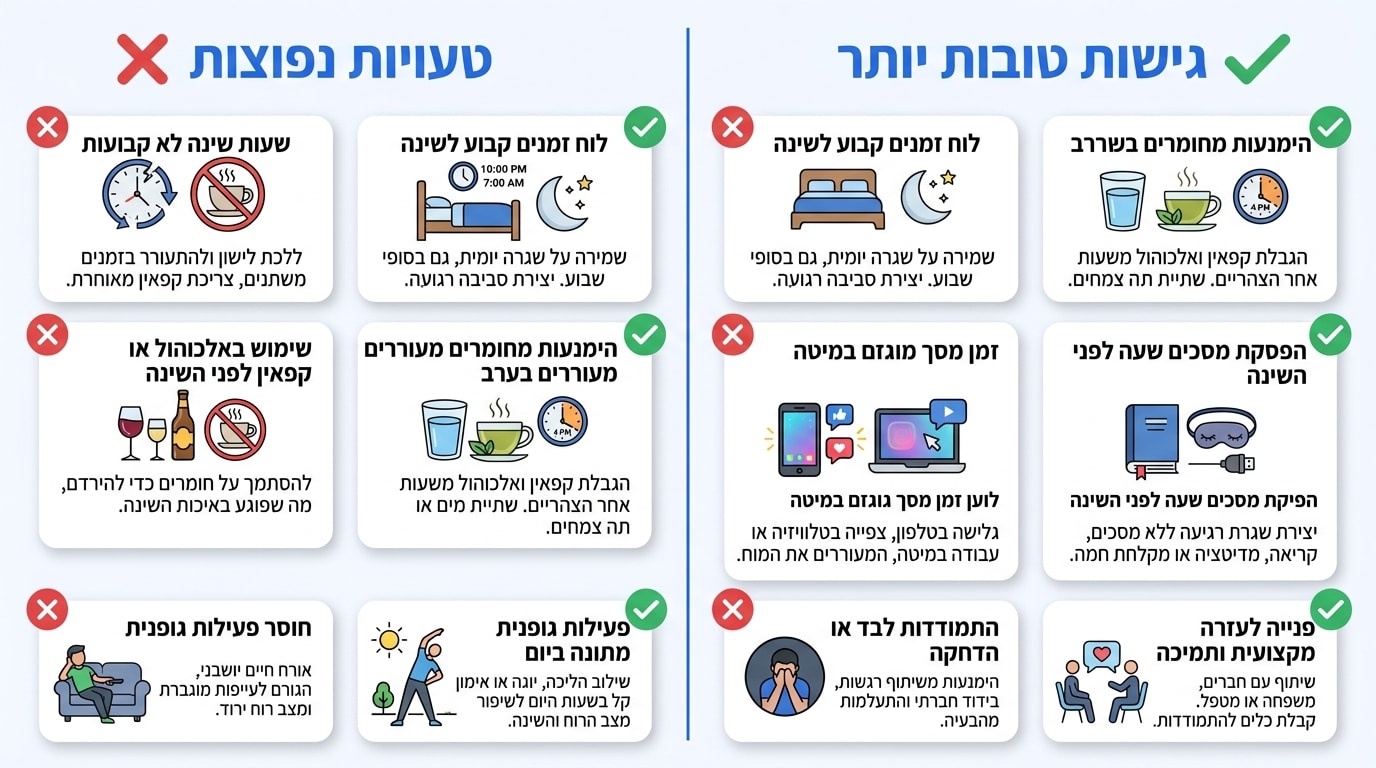 טעויות נפוצות בהתמודדות עם דיכאון ושינה מרובה - מה לא לעשות