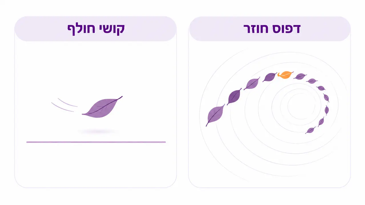 לא כל קושי הוא איתות